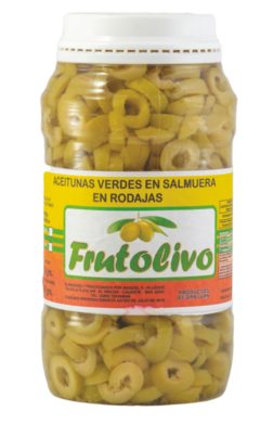 ACEITUNAS EN RODAJAS x 500 Gr.