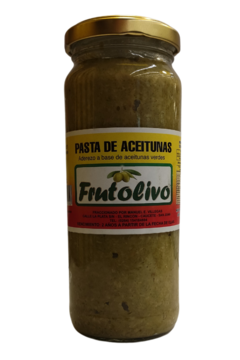 PASTA DE ACEITUNAS VERDES 330gr