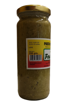 PASTA DE ACEITUNAS VERDES 330gr en internet