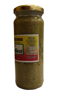 PASTA DE ACEITUNAS VERDES 330gr - comprar online