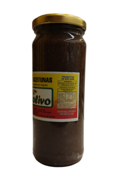 PASTA DE ACEITUNAS NEGRAS 330gr - comprar online