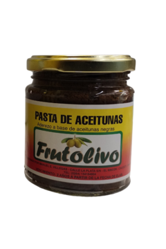 PASTA DE ACEITUNAS NEGRAS 180gr