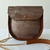 Mini bag / bandolera chica Luz chocolate - comprar online