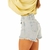 6509 SHORT JEANS BARRA DESF. DENIM ZERO - comprar online