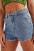 6613 SHORT JEANS C/ CINTO DENIM ZERO