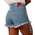 Imagem do 6693 SHORT JEANS SETENTINHA FIT DENIM ZERO