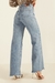 20107 CALÇA JEANS WIDE LEG FLARE DENIM ZERO na internet