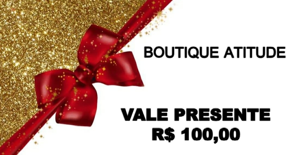 Vale presente 100 reais