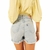 6509 SHORT JEANS BARRA DESF. DENIM ZERO - Boutique Atitude