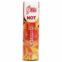 Gel Hot Beijavel para sexo oral Caramelo 15ml For Sexy