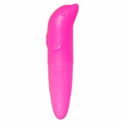 VIBRADOR GOLFINHO TOQUE AVELUDADO PINK