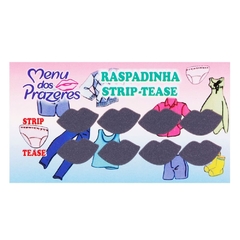 RASPADINHA STRIP TEASE MENU DOS PRAZERES