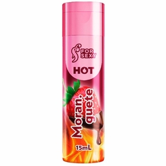 Gel Hot Beijavel para sexo oral Moranguete 15ml For Sexy