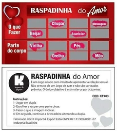 Raspadinha do Amor - comprar online