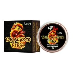 DRAGON FIRE POMADA CORPORAL PARA MASSAGEM 4G SOFT LOVE