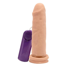 PRÓTESE COM VIBRADOR FOGO DA PAIXÃO 15,5 X 4,5 CM HOT FLOWERS