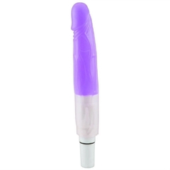 VIBRADOR MULTIVELOCIDADE EM JELLY LISO 21X3 CM na internet