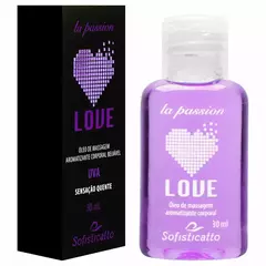 LOVE HOT ÓLEO AROMATIZANTE PARA MASSAGEM 35ML SOFISTICATTO - loja online