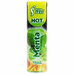 GEL HOT PARA SEXO ORAL COMESTIVEL MENTA 15ML FORSEXY