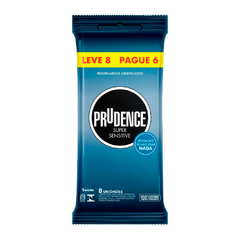 PRESERVATIVO SUPER SENSITIVE COM 3 UNIDADES PRUDENCE