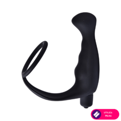 VIBRADOR DE PRÓSTATA COM ANEL PENIANO