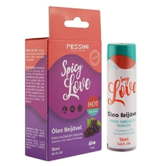 SPICY LOVE HOT GEL COMESTIVEL 15ML PESSINI - comprar online