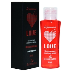 LOVE HOT ÓLEO AROMATIZANTE PARA MASSAGEM 35ML SOFISTICATTO - Love Charm