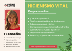 Asesoría Online de Higienismo Integral - comprar online