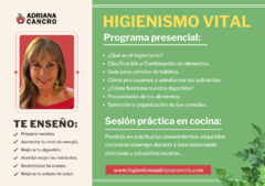 Asesoría Presencial de Higienismo Integral - comprar online