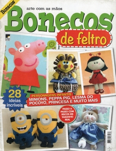 Revista Arte e Artesanato Bonecos de Feltro n°010 - Ed. Casa Dois