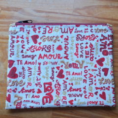 Necessaire carteira (Amour)