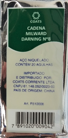 Agulha de Mão Darning N° 8