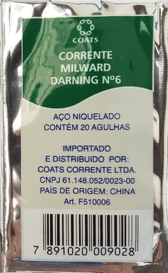 Agulha de Mão Darning N° 6