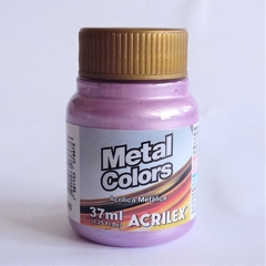 Tinta Acrílica Metálica - Metal Colors - 37ml na internet