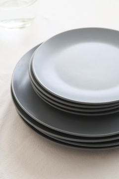 Plato Postre Gaelle Gris Net - tienda online