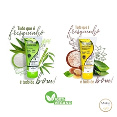 Kit 2 sabonetes em gel pré e pós maquiagem vegano - Mahav