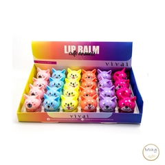 Box Lip Balm - Cute Animals - Vivai