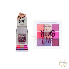 Box paleta de sombras - Young Love - Ruby Rose