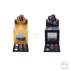 Box paleta de sombras - Shine Glitter - Ruby Rose