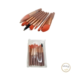 Kit 8 pincéis de maquiagem - Versão para bolsas - comprar online