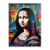 Quadro Decorativo Monalisa Colours - comprar online