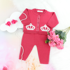 Kit Conjunto Princesa + Faixinha de Presente