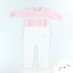 Conjunto Sarah - Rosa + Faixinha de Presente - comprar online