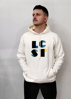 Moletom Canguru Lacoste Off-white MCLBR1588