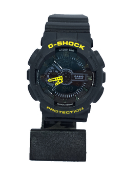 Relogio Casio G-Shock GA-110 Black Yellow RCPT394