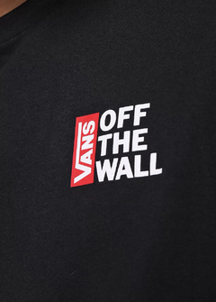 Camiseta Vans Off The Wall Preta CVPT753 na internet