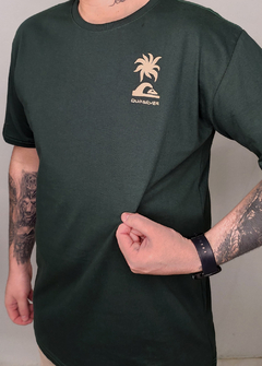 Camiseta Quiksilver sunset verde CQVD649 na internet