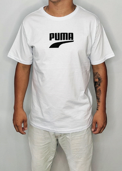 Camiseta Puma Mens Downtown branca CPBR1563