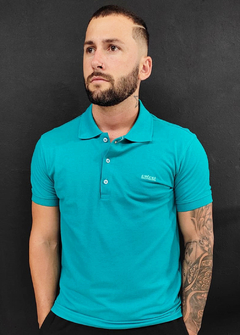 Camisa Polo Colcci Regular Fit Verde CPCVD95