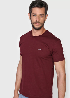 Camiseta Calvin Klein vinho CCVM1779